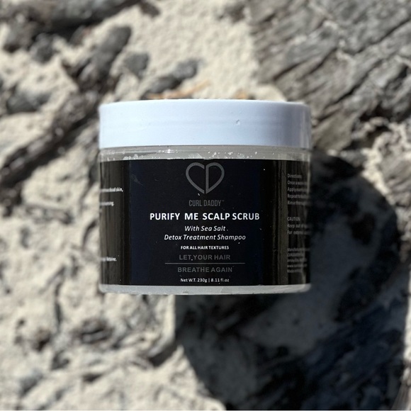 Curl Daddy Purify Me Scalp Scrub - Detox Shampoo - Body Scrub 8 oz - Picture 1 of 6